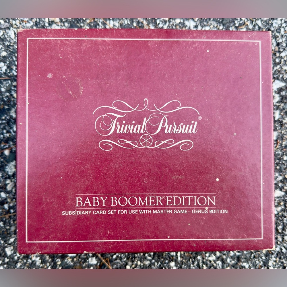 Trivial Pursuit Baby Boomer Edition Game